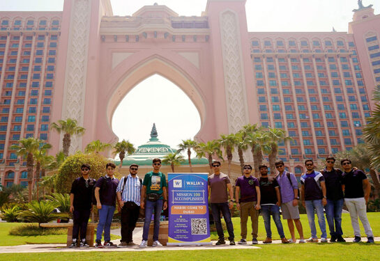 Walia’s Academy, India’s first Academic Institution to take 100 scorers to Atlantis, Dubai