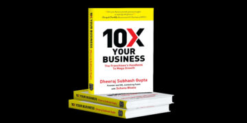 Jumboking’s Dheeraj Gupta launches a book titled 10X your business